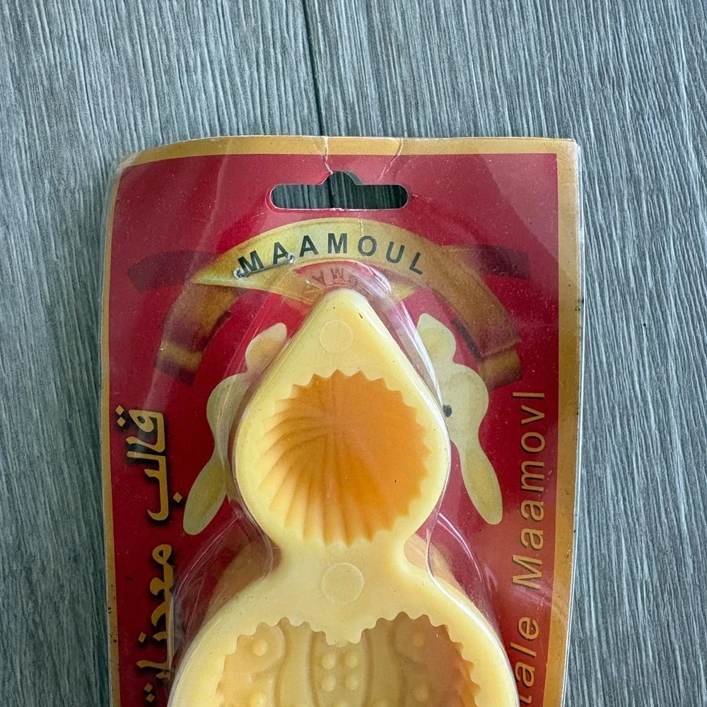 Maamoul Cookie Mold Small Round‎ & Small Oval 3 Shape Cookies Cake Plastic